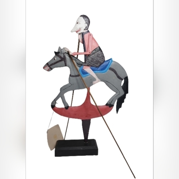 Rare Vintage‎ Javanese Puppet Wayang Kayu - Picture 2 of 7
